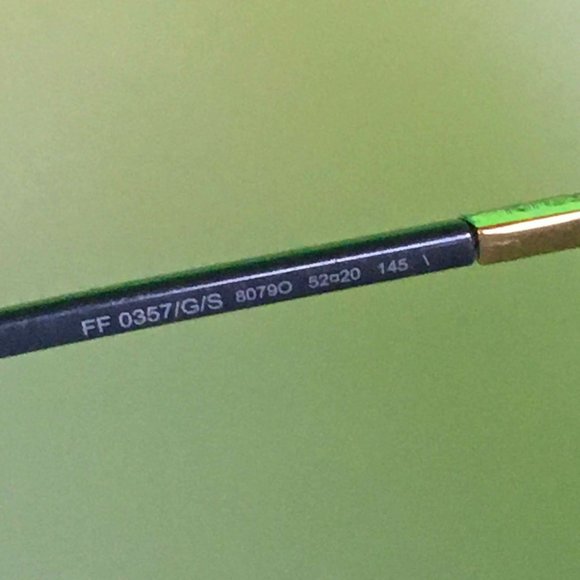 Fendi IRIDIA FF 0357/G/S Sunglasses - Picture 5 of 8